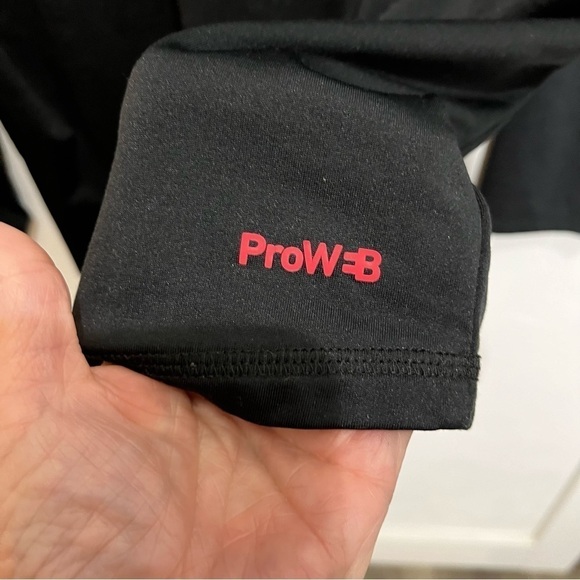 Spyder Mens Black 1/4 Zip Activewear Pullover Large - Picture 5 of 10